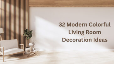 32 Modern Colorful Living Room Decoration Ideas
