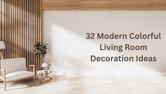 32 Modern Colorful Living Room Decoration Ideas