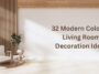 32 Modern Colorful Living Room Decoration Ideas
