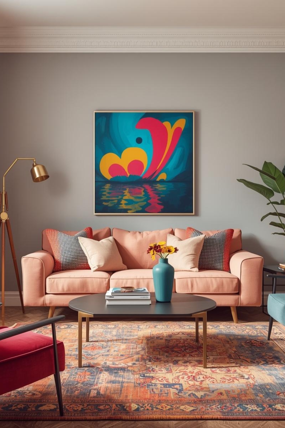 40 Colorful Home Decor Ideas That Instantly Refresh Your Living Room