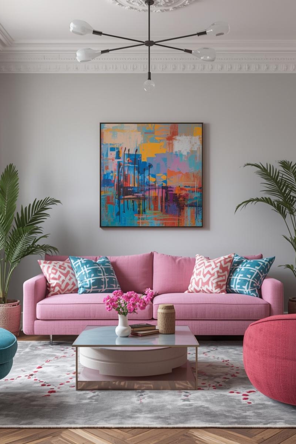 40 Colorful Home Decor Ideas That Instantly Refresh Your Living Room