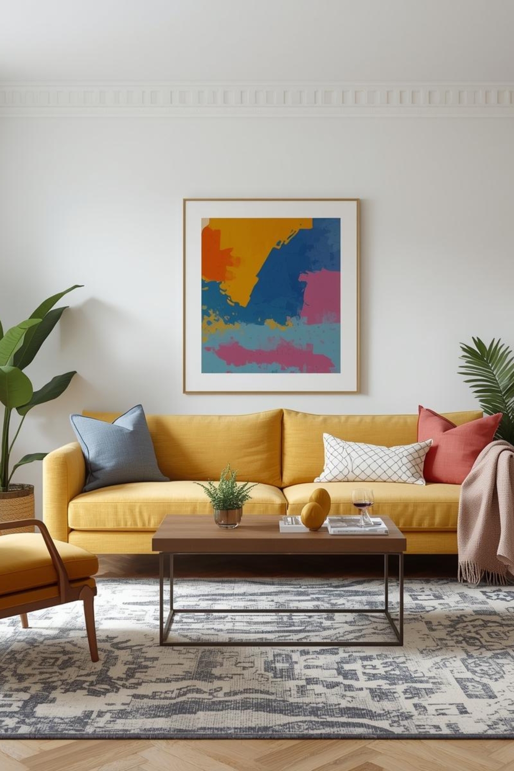 40 Colorful Home Decor Ideas That Instantly Refresh Your Living Room