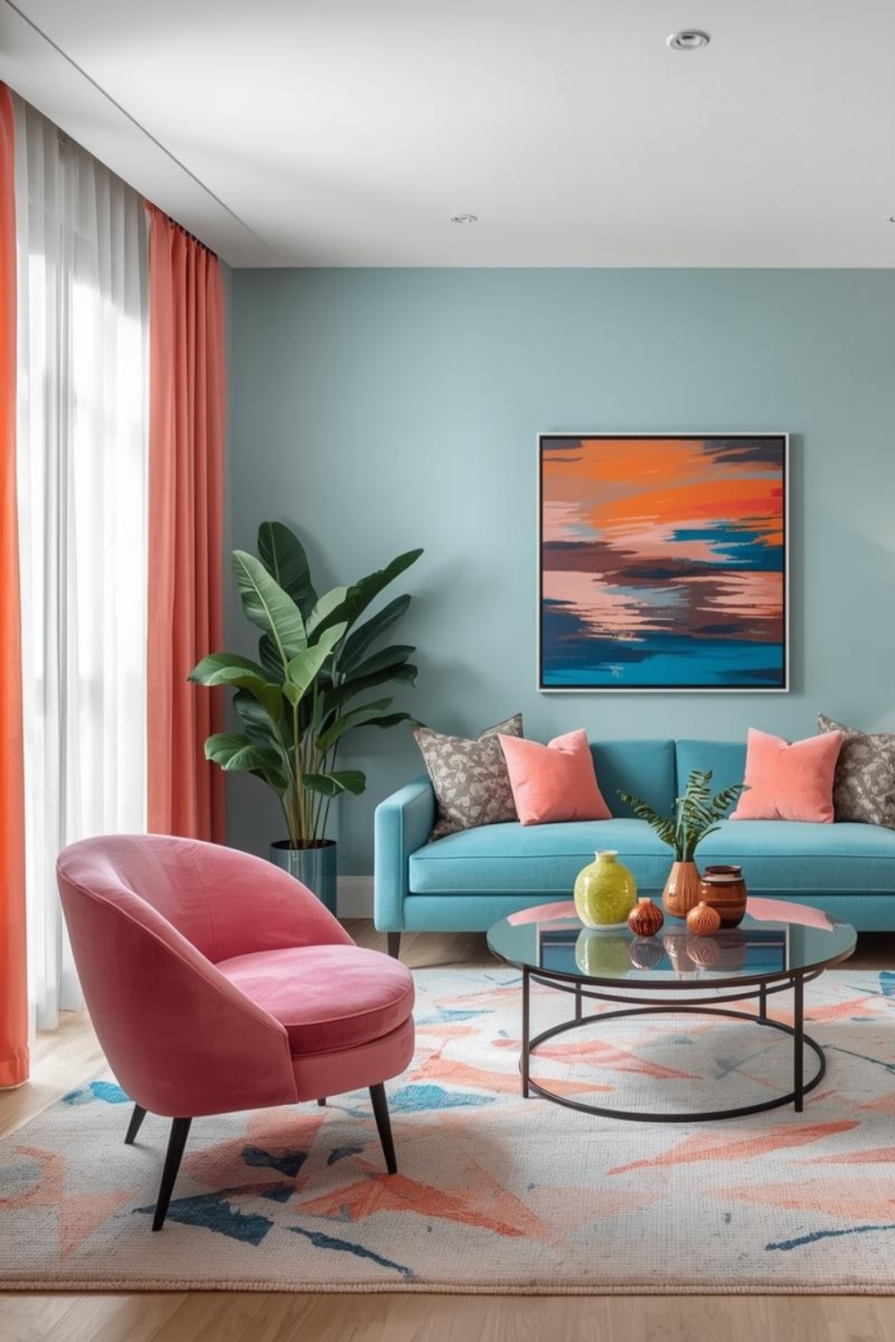 40 Colorful Home Decor Ideas That Instantly Refresh Your Living Room