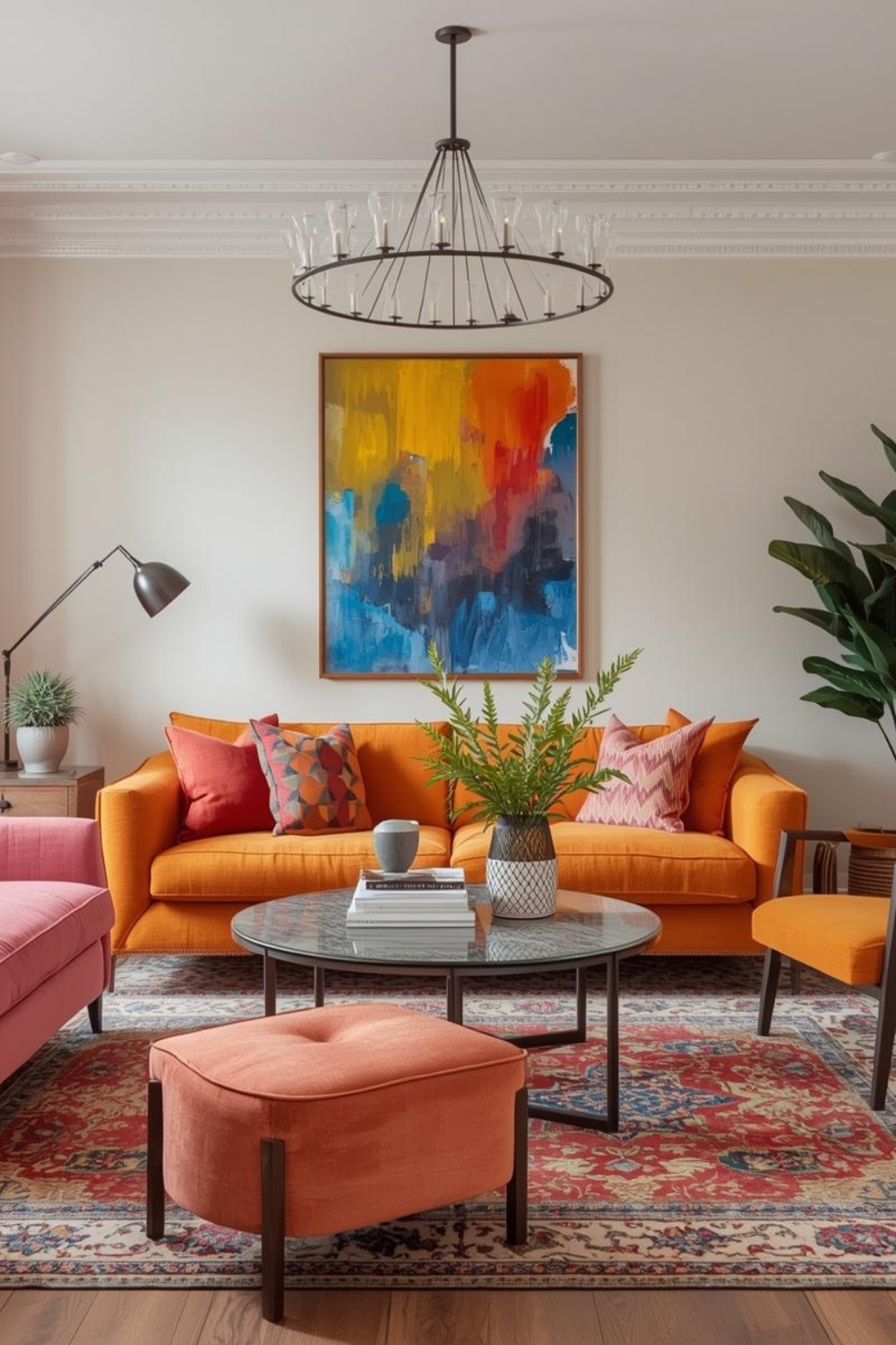 40 Colorful Home Decor Ideas That Instantly Refresh Your Living Room