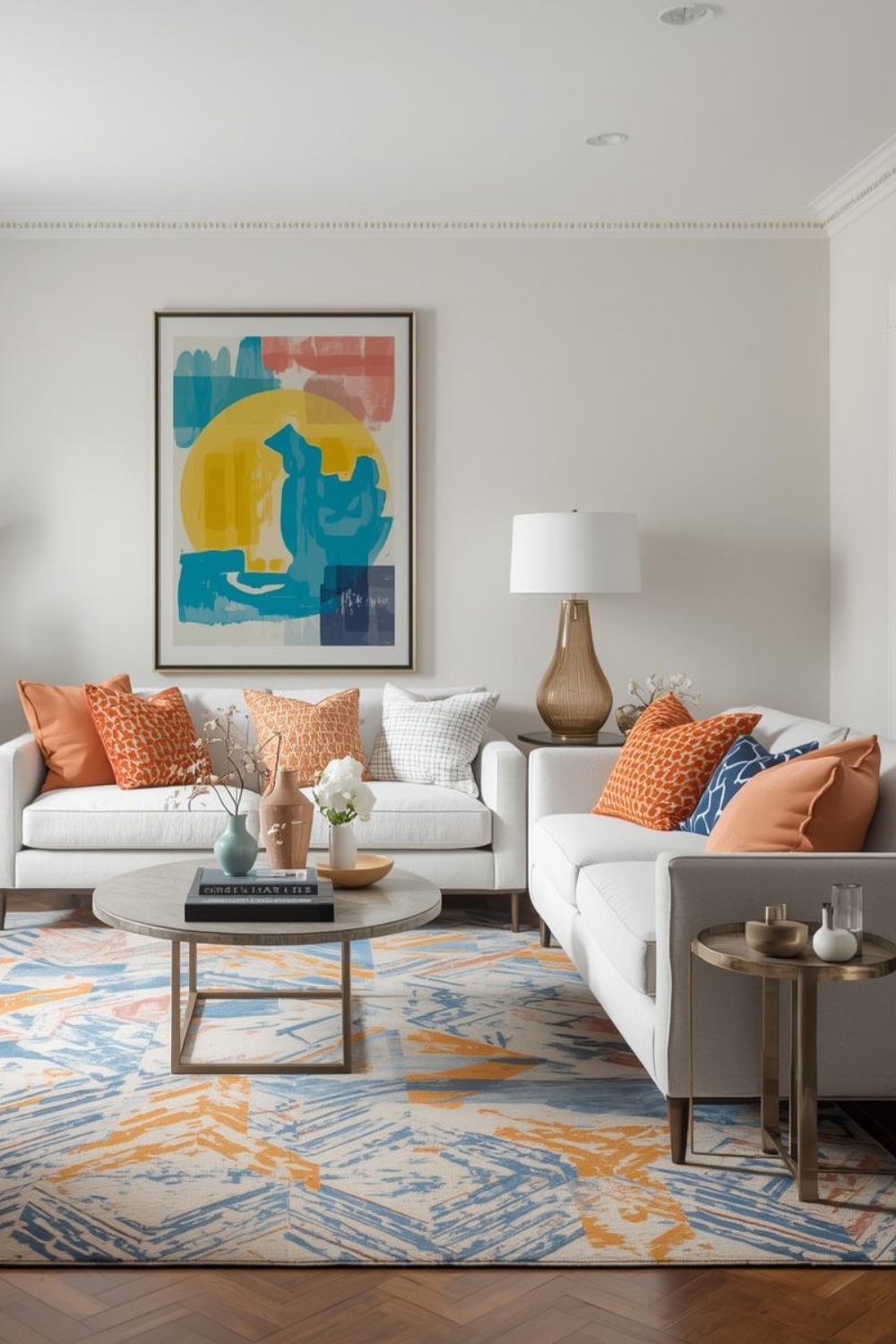 40 Colorful Home Decor Ideas That Instantly Refresh Your Living Room