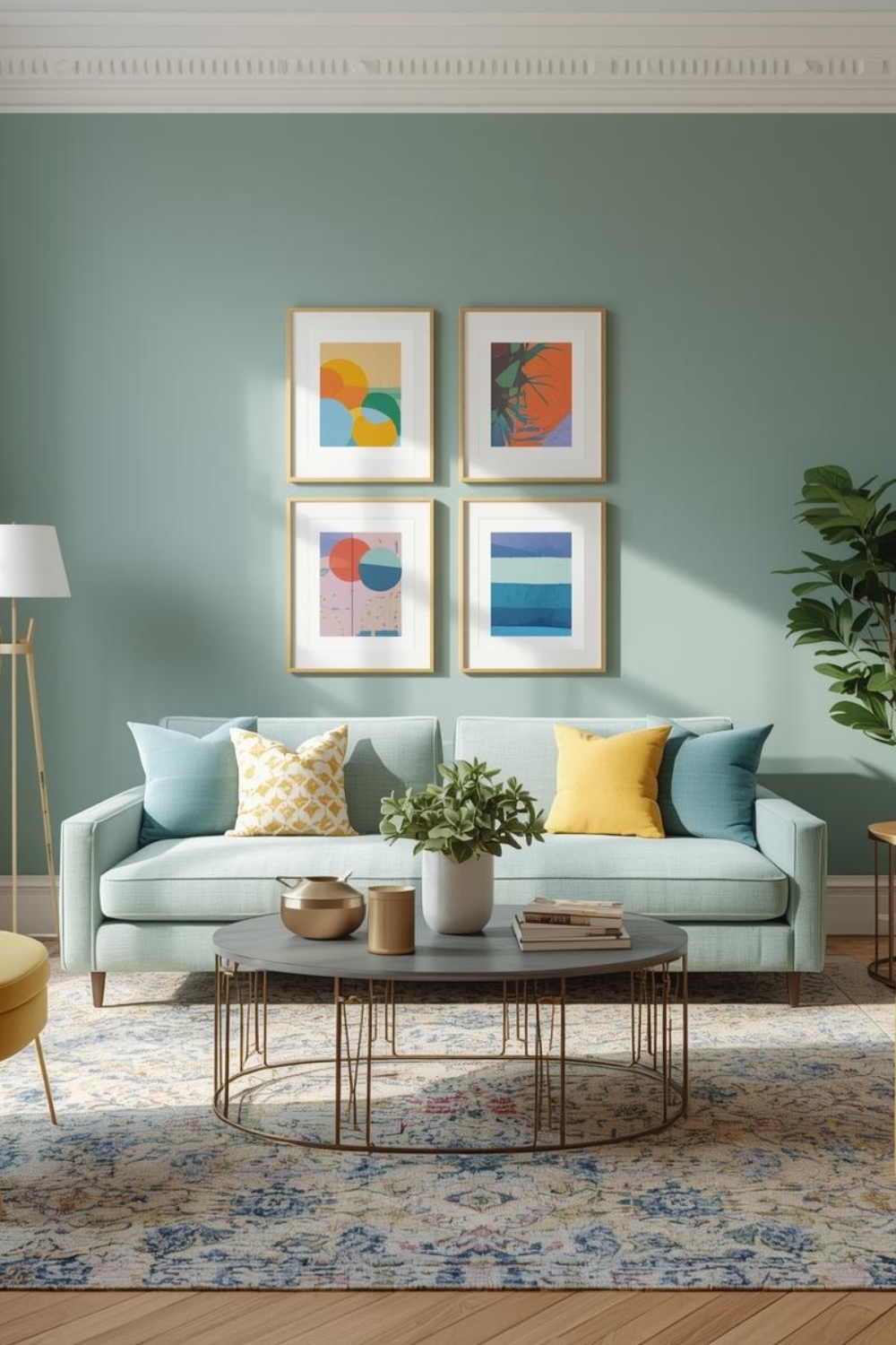 40 Colorful Home Decor Ideas That Instantly Refresh Your Living Room