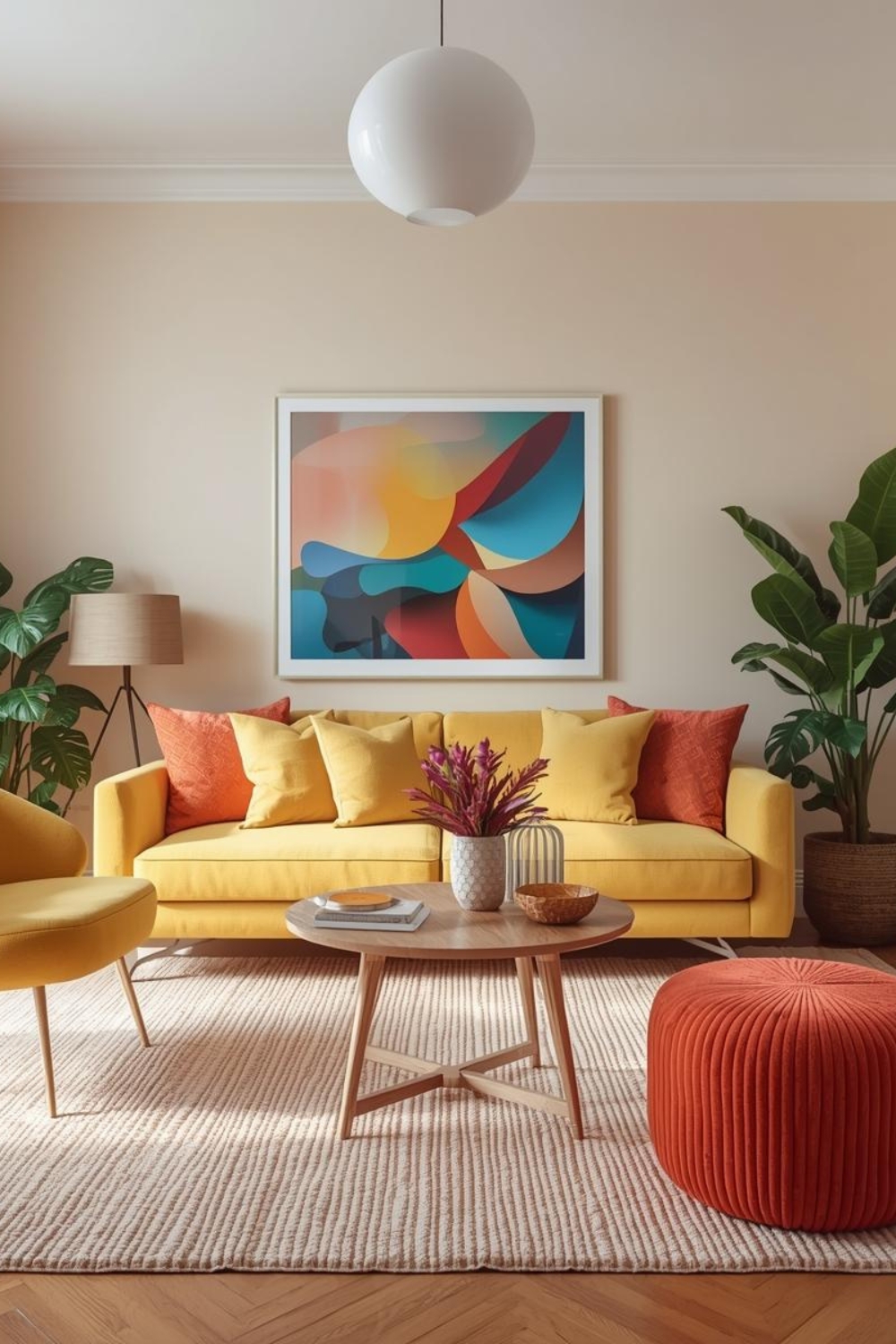 40 Colorful Home Decor Ideas That Instantly Refresh Your Living Room