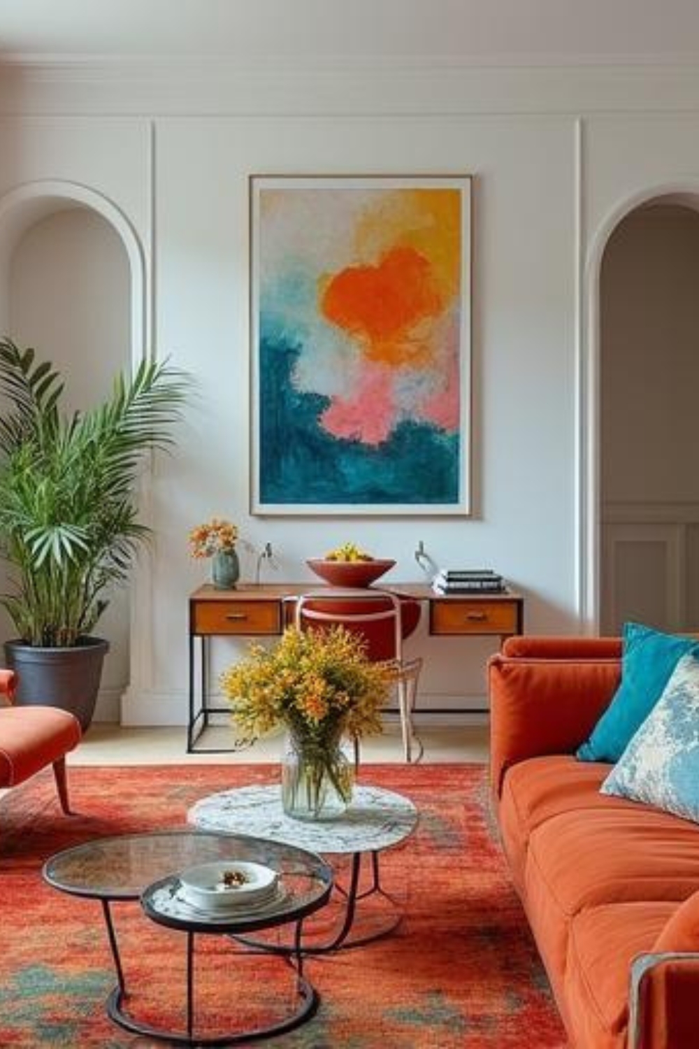 40 Colorful Home Decor Ideas That Instantly Refresh Your Living Room
