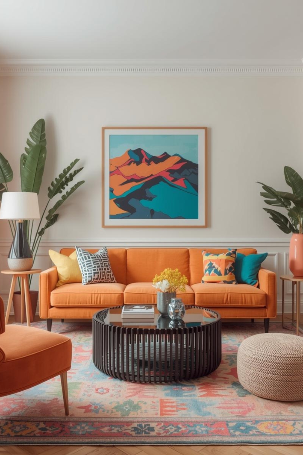 40 Colorful Home Decor Ideas That Instantly Refresh Your Living Room