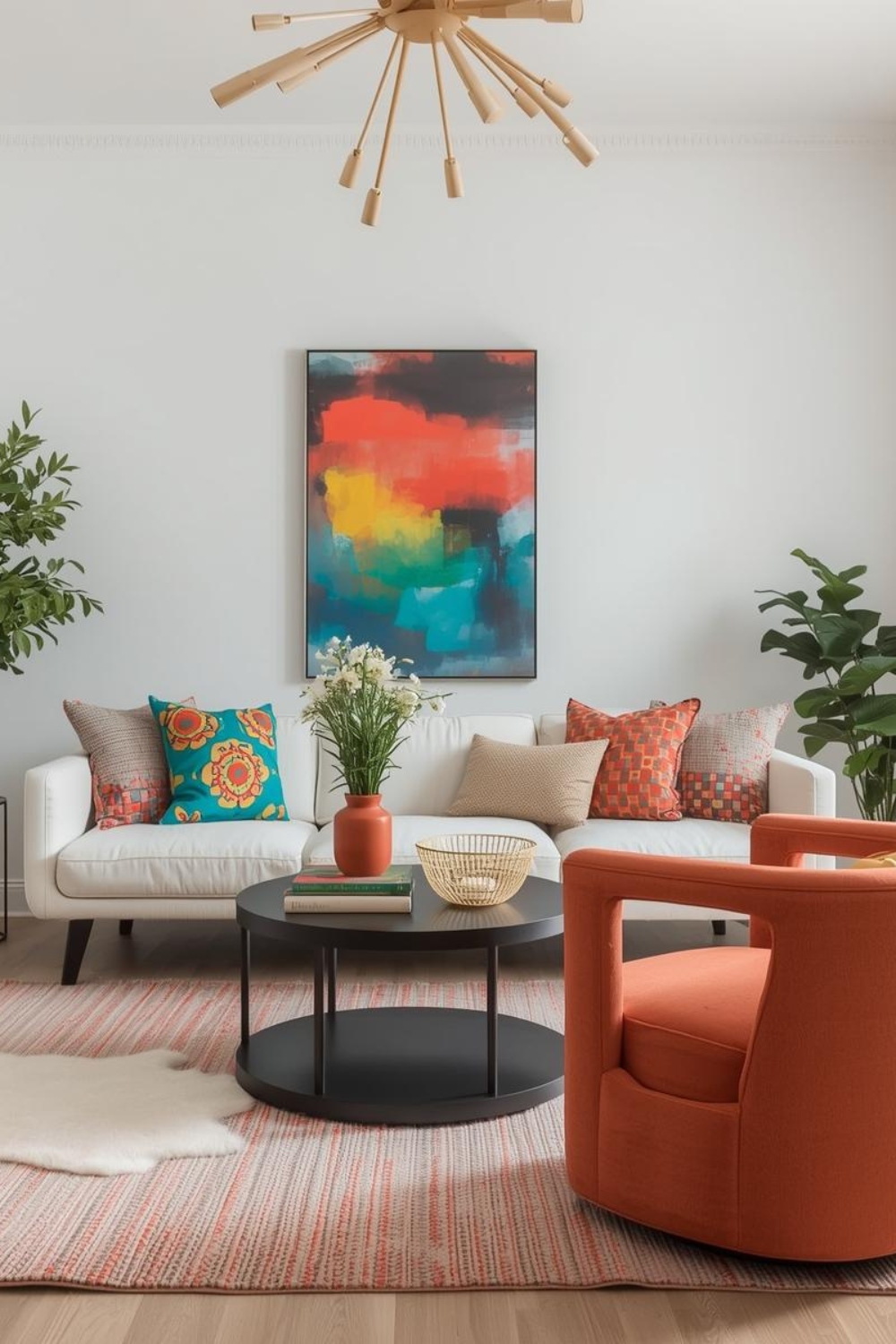 40 Colorful Home Decor Ideas That Instantly Refresh Your Living Room
